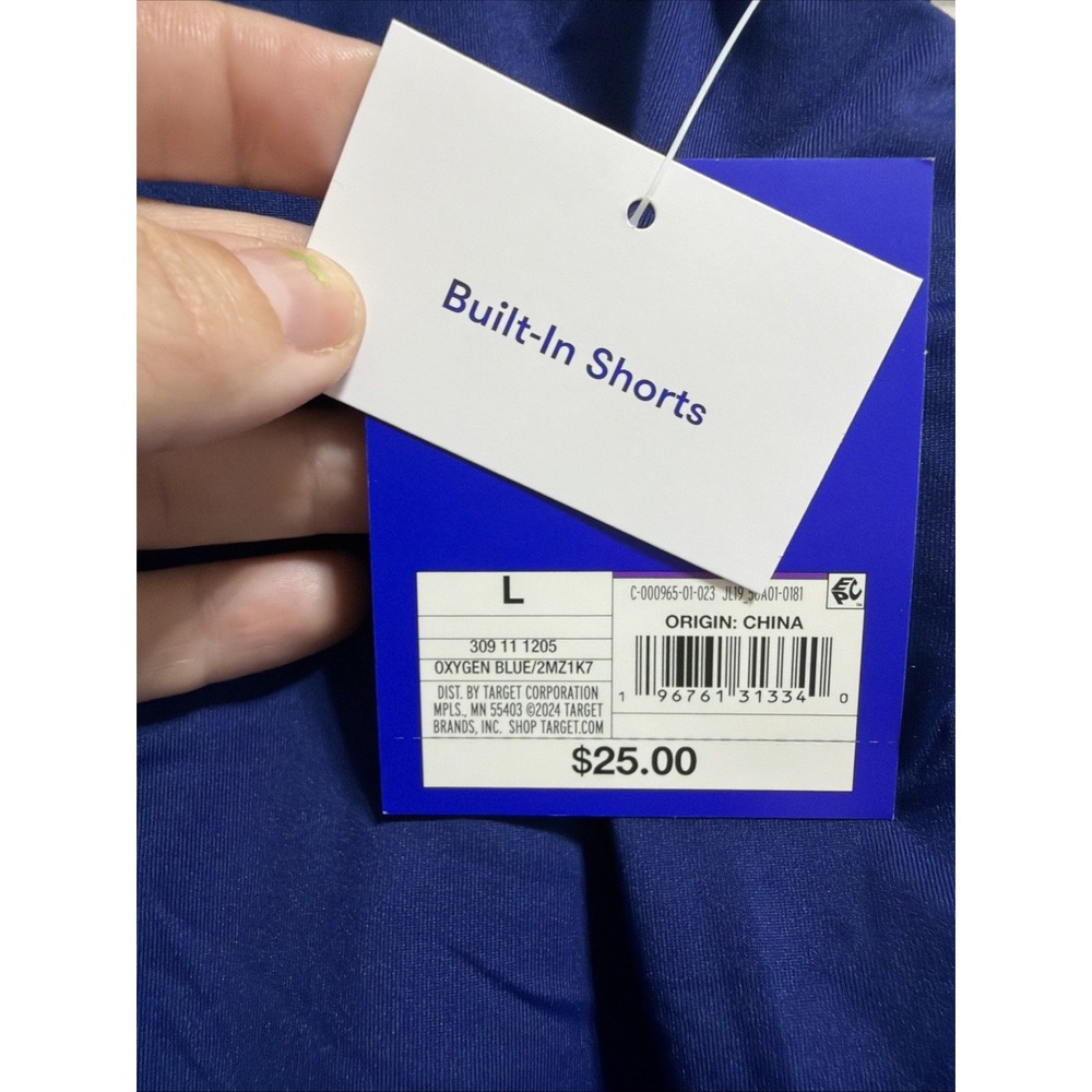JOY LAB Blue SKIRT Golf L NWT BUILT IN SHORTS POCKETS ATHLETIC ACTIVEWEAR Tennis - Picture 7 of 8